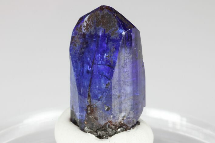 Brilliant Blue-Violet Tanzanite Crystal - Merelani Hills, Tanzania #182335